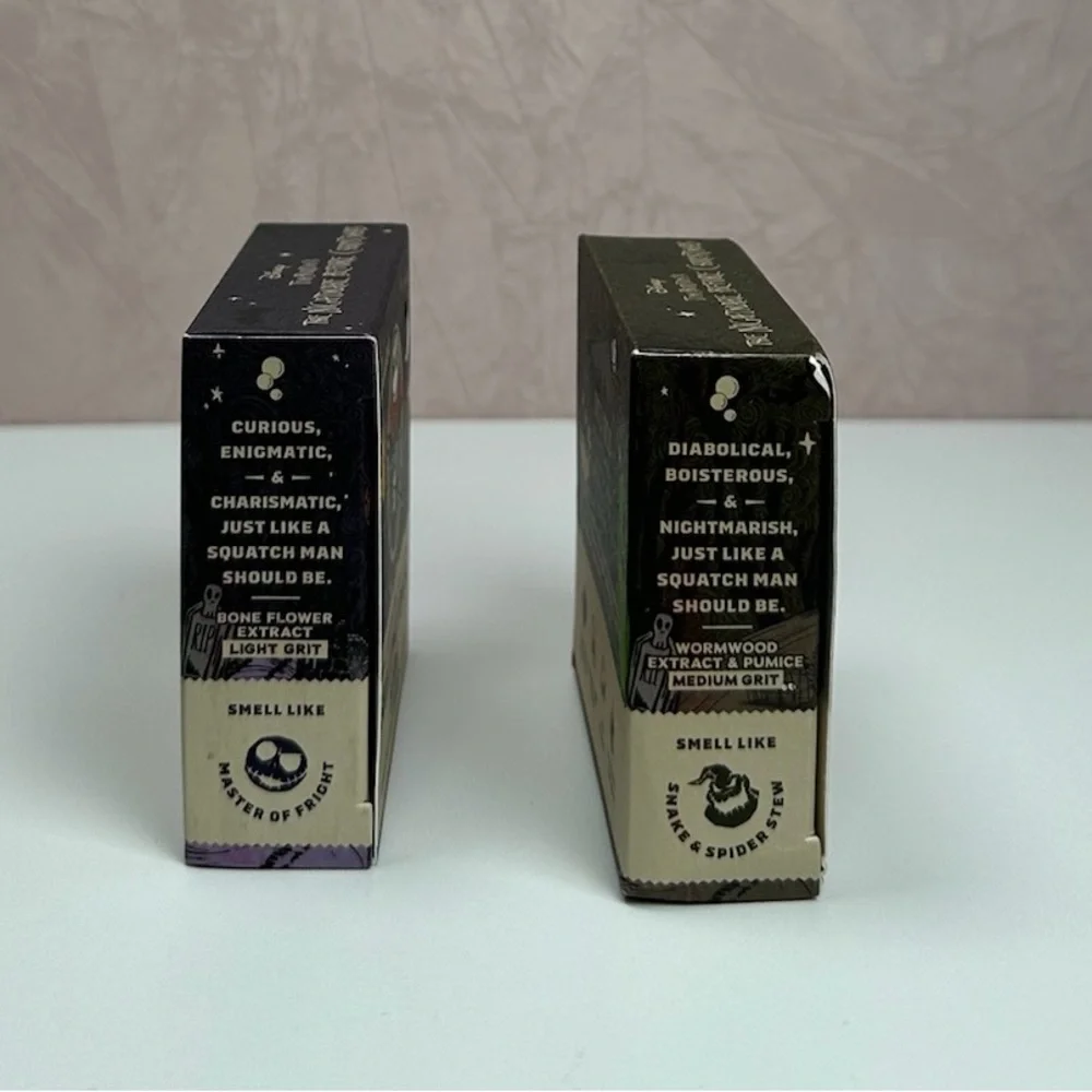 Dr. Squatch Skellington's Suds and Oogie Boogie's Brew Soap Set